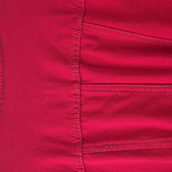 DENIM&COMPANY RED KNIT JACKET(New) L - Picture 4 of 10